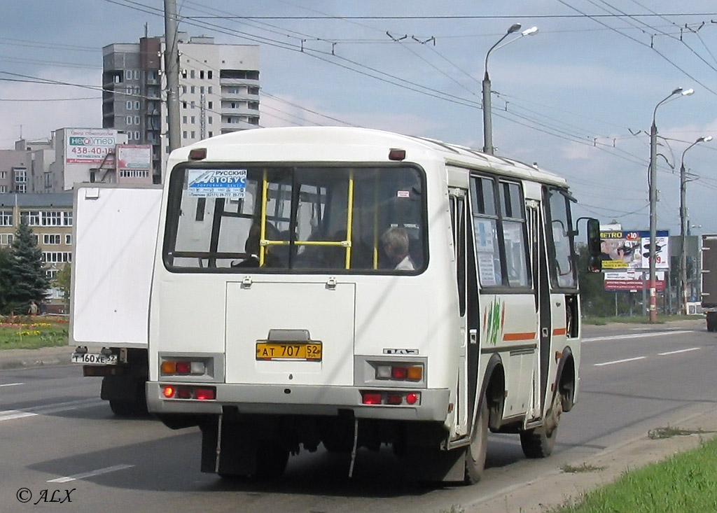 Nizhegorodskaya region, PAZ-32054 Nr. АТ 707 52