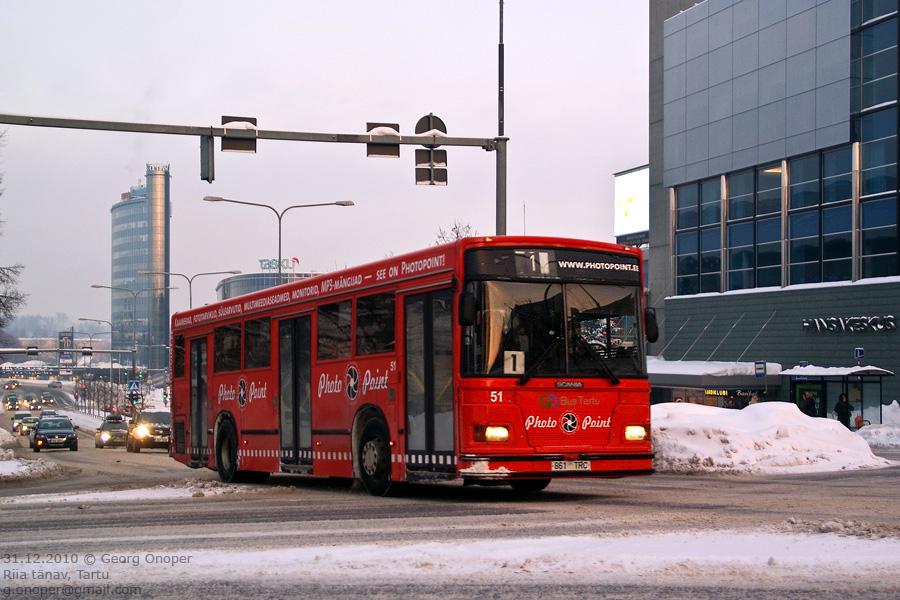 Эстония, Duple Metsec T-56 City (BaltScan) № 51