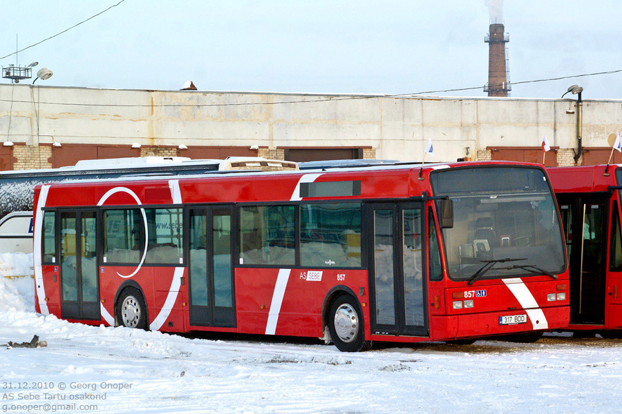 Эстония, Van Hool A300 № 857 — Фото — Автобусный транспорт