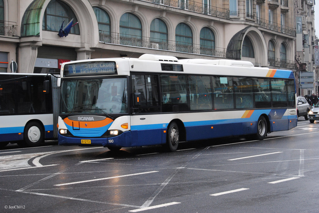 Люксембург, Scania OmniCity I № 190