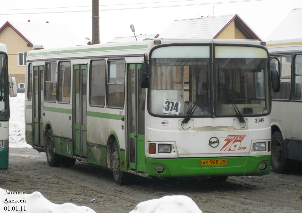 Санкт-Петербург, ЛиАЗ-5256.25 № 3049