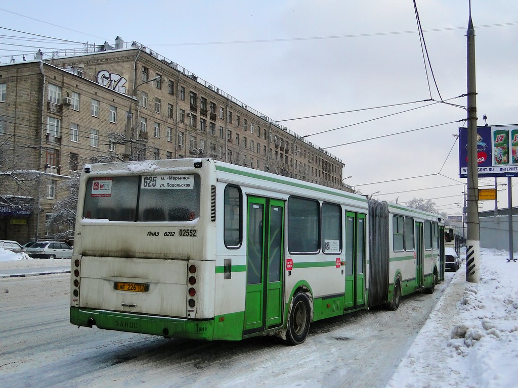 Москва, ЛиАЗ-6212.00 № 02552