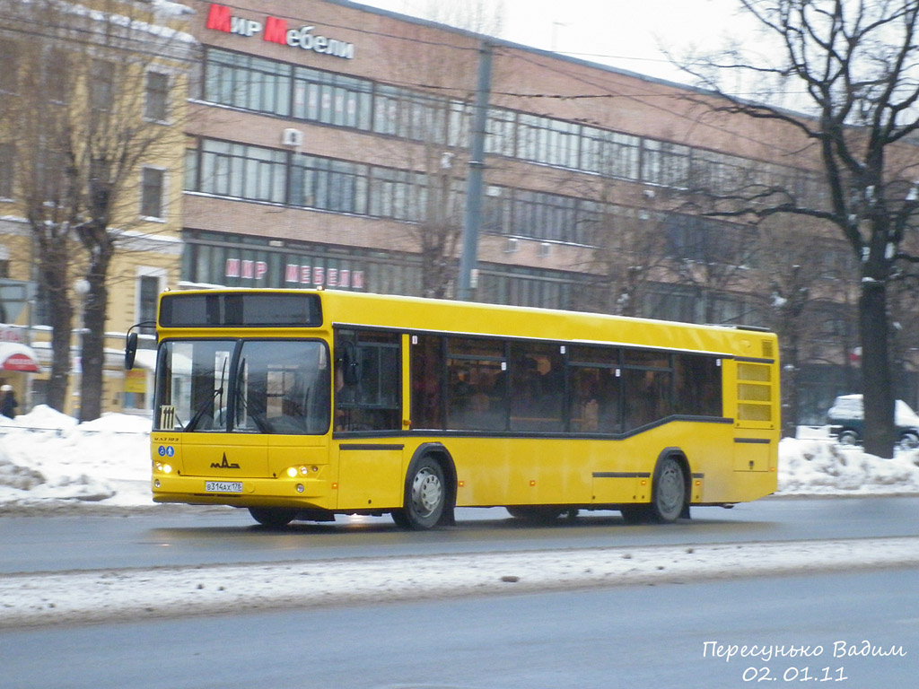 Санкт-Петербург, МАЗ-103.465 № В 314 АХ 178