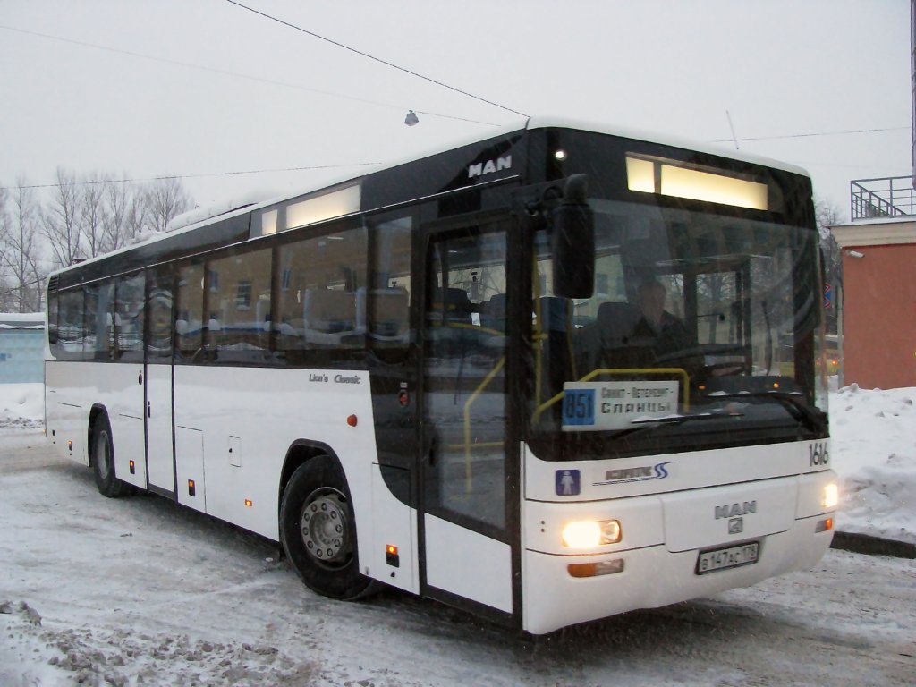 Санкт-Петербург, MAN A72 Lion's Classic SÜ283 № 1616