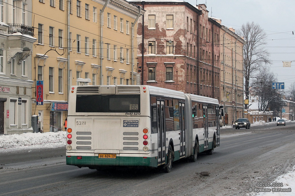 Санкт-Петербург, ЛиАЗ-6213.20 № 5321