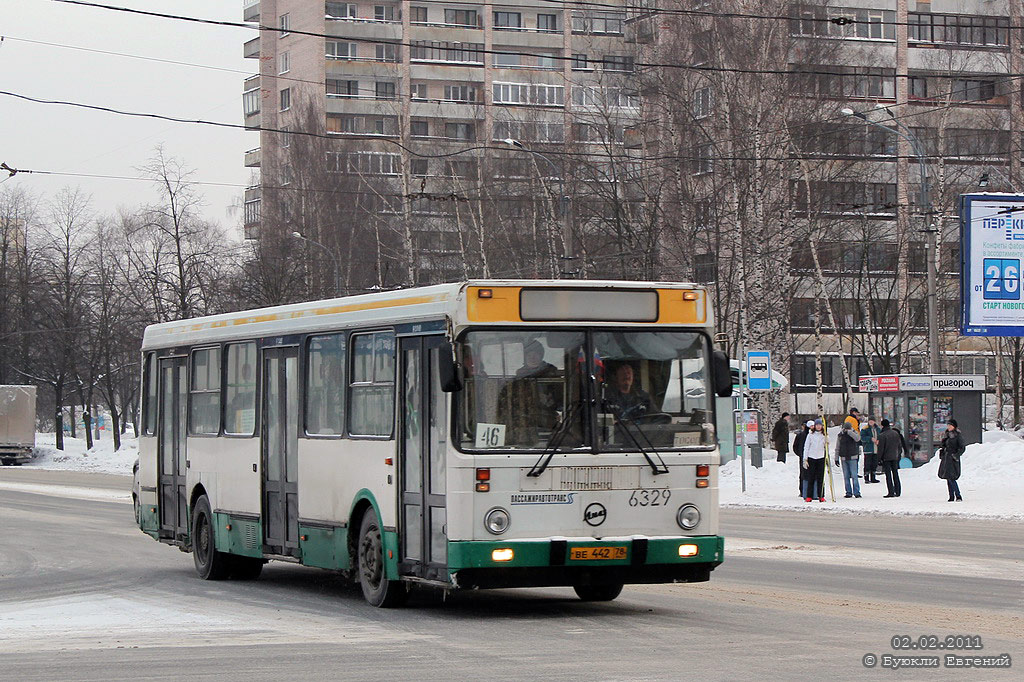 Санкт-Петербург, ЛиАЗ-5256.25 № 6329