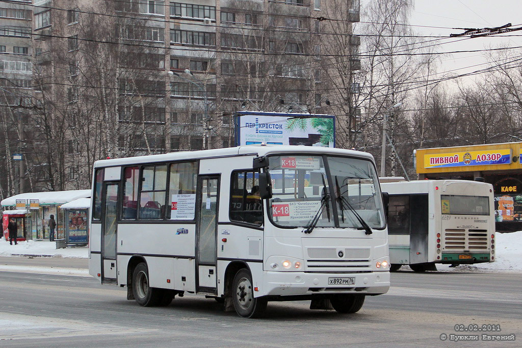 Санкт-Петербург, ПАЗ-320402-03 № Х 892 РМ 76