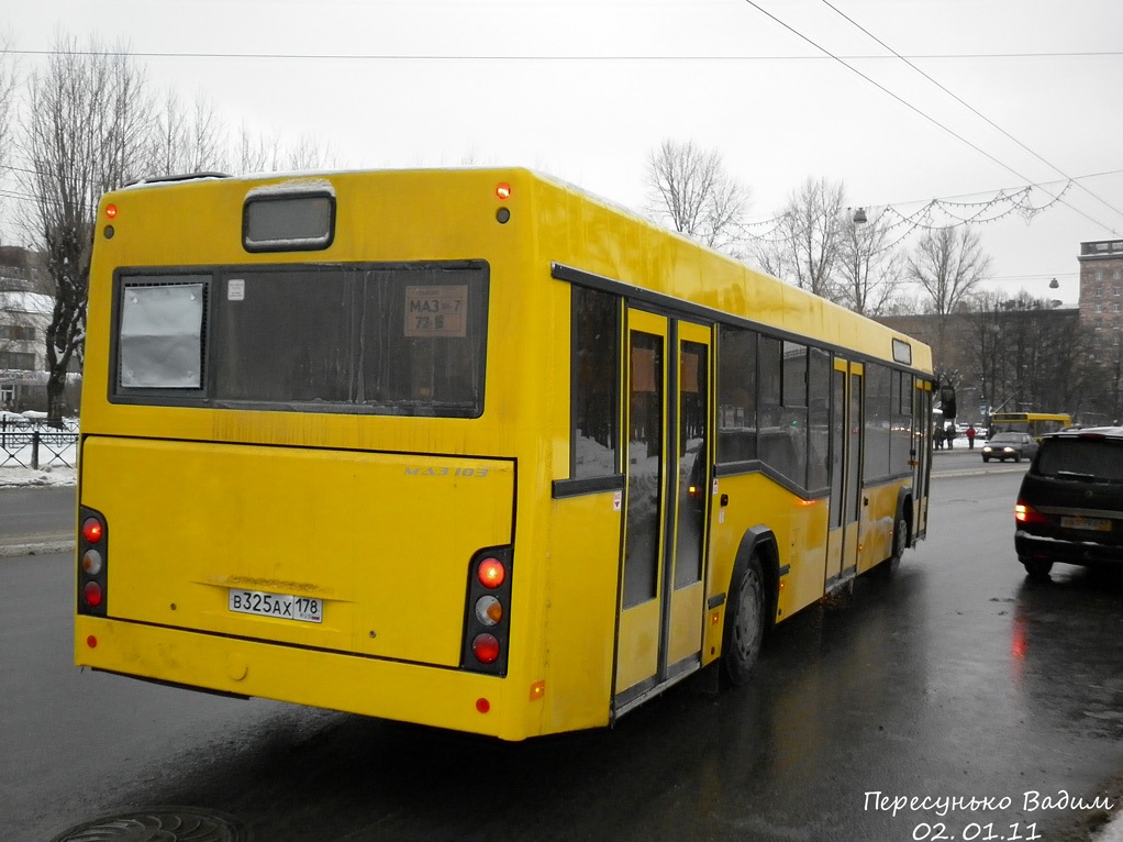 Санкт-Петербург, МАЗ-103.465 № В 325 АХ 178