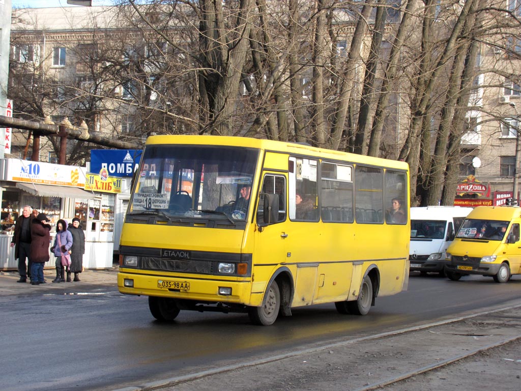 Днепропетровская область, БАЗ-А079.04 "Эталон" № 035-98 АА