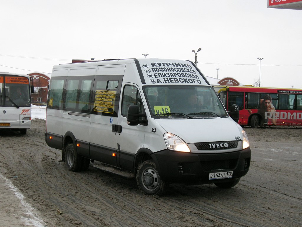 Санкт-Петербург, Нижегородец-2227UT (IVECO Daily) № 043