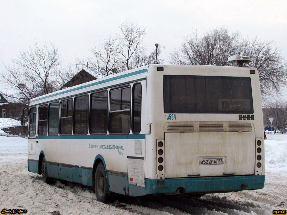 Нижегородская область, ЛиАЗ-5256.25 № В 522 РА 152