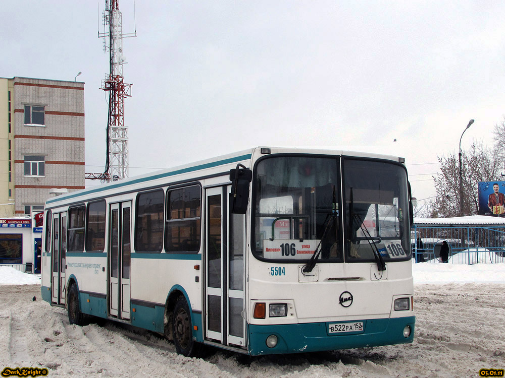 Нижегородская область, ЛиАЗ-5256.25 № В 522 РА 152