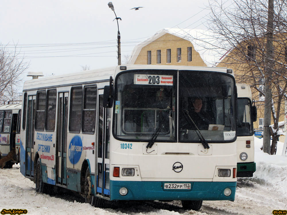 Нижегородская область, ЛиАЗ-5256.25 № В 232 РР 152