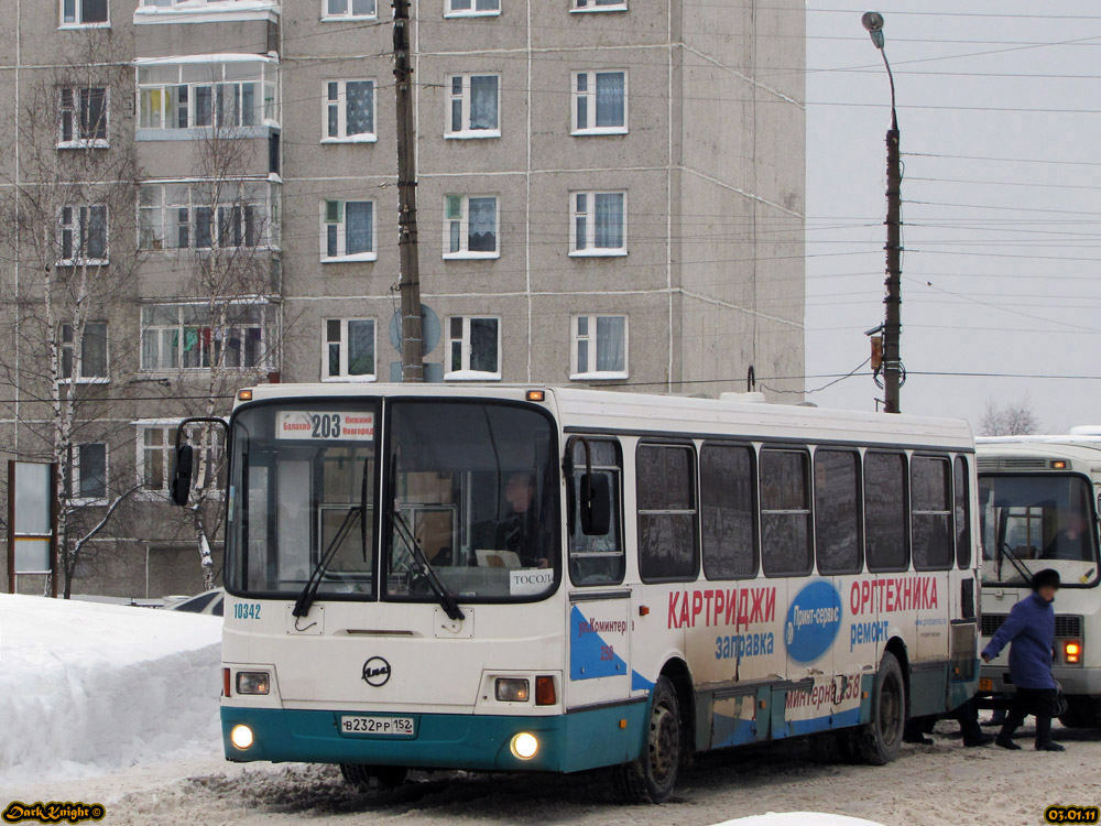 Нижегородская область, ЛиАЗ-5256.25 № В 232 РР 152