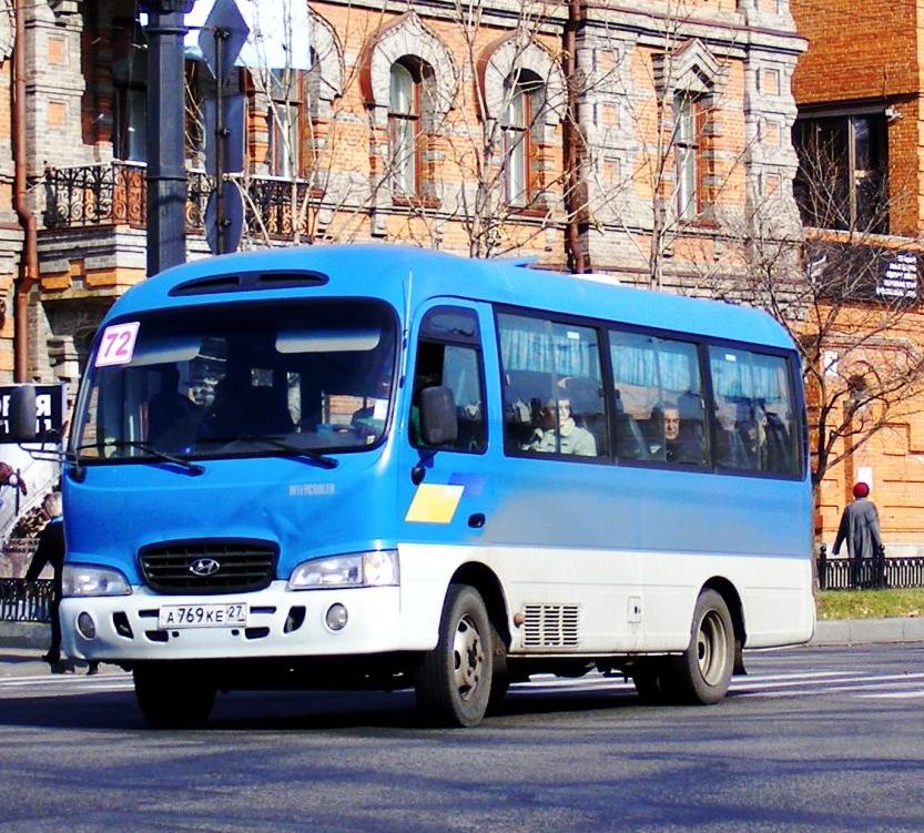 Хабаровский край, Hyundai County Super № А 769 КЕ 27