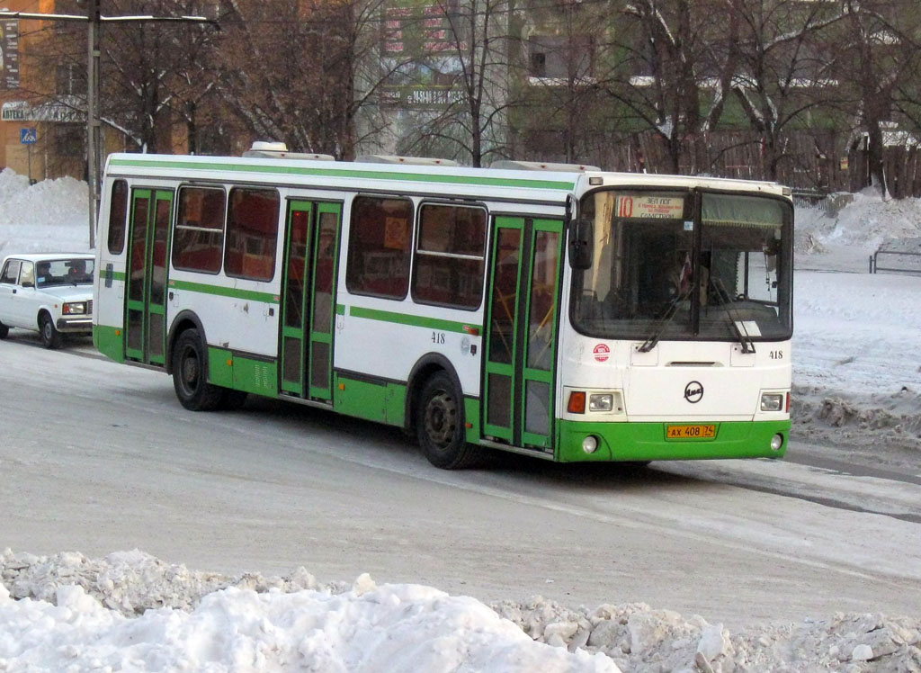 Челябинская область, ЛиАЗ-5256.35 № 418