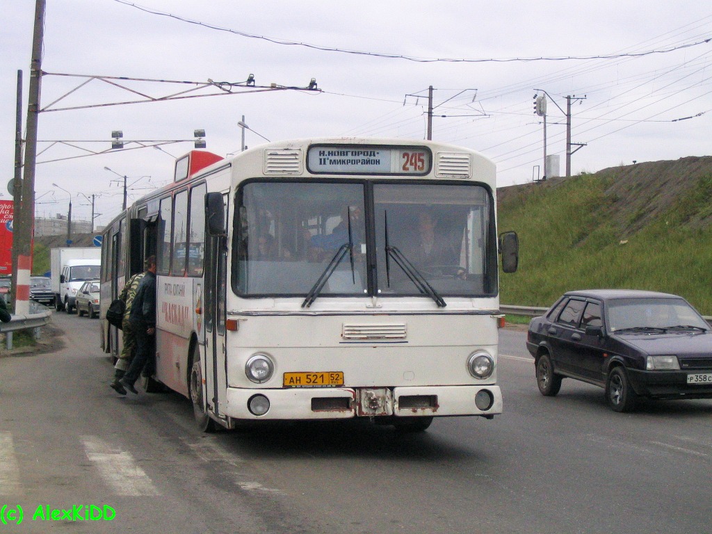 Нижегородская область, Mercedes-Benz O305G № АН 521 52