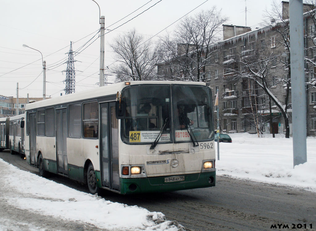 Санкт-Петербург, ЛиАЗ-5256.25 № 5962