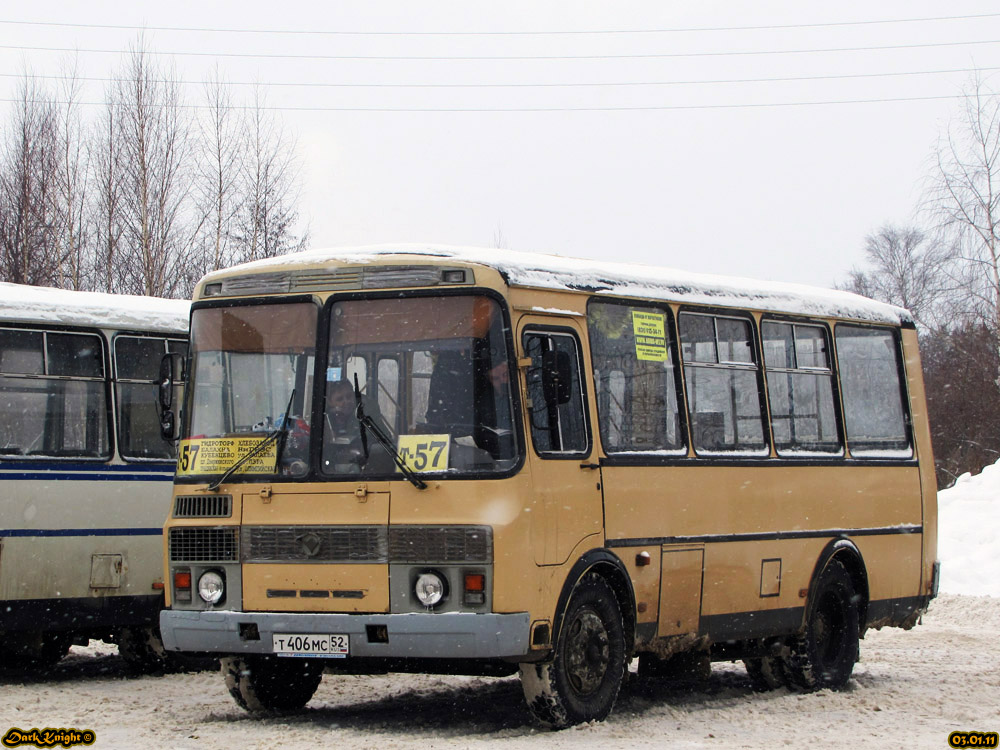 Нижегородская область, ПАЗ-32054 № Т 406 МС 52