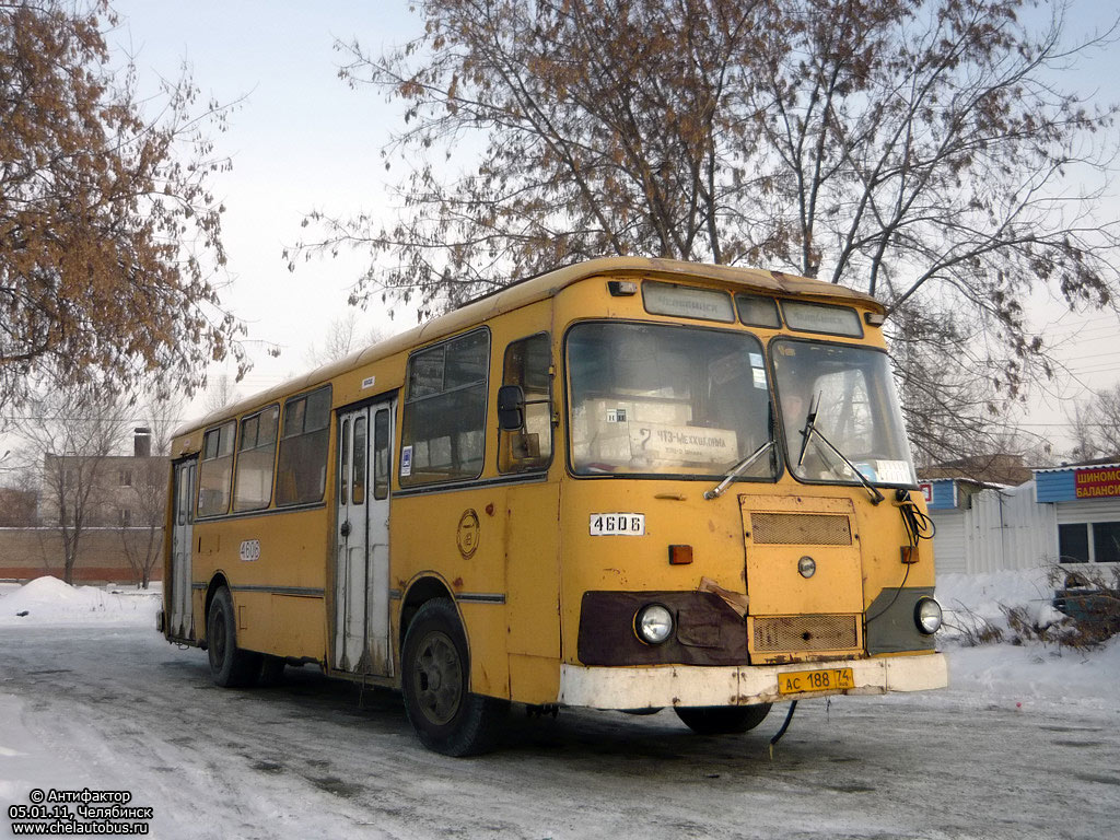 Челябинская область, ЛиАЗ-677М № 4606