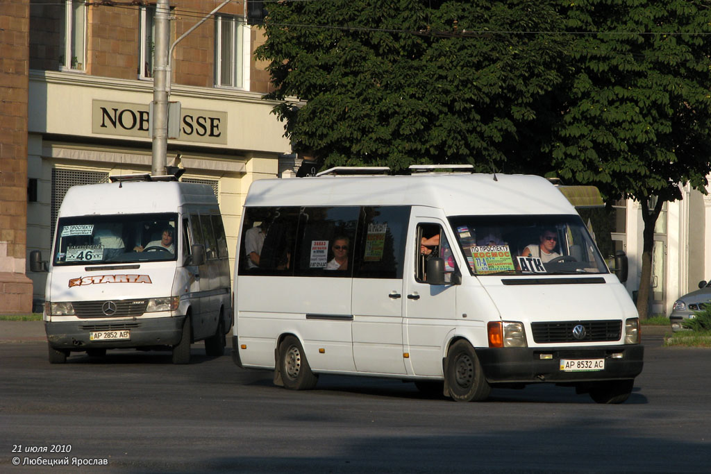 Запорожская область, Mercedes-Benz Sprinter W903 312D № AP 2852 AB; Запорожская область, Volkswagen LT35 № AP 8532 AC