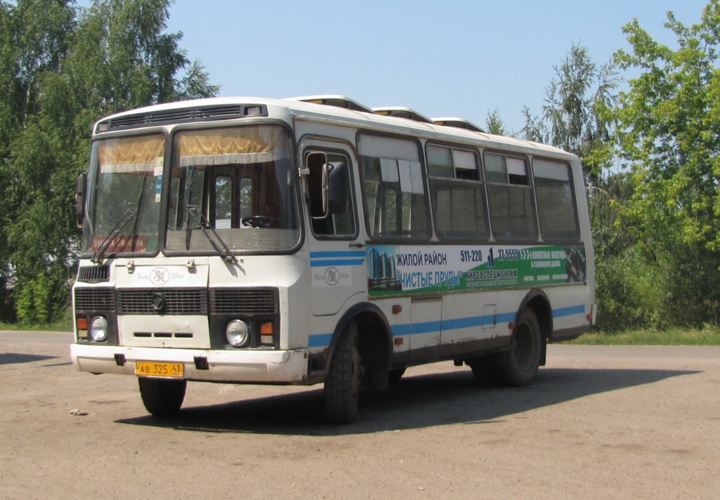 Кировская область, ПАЗ-32054 № АВ 325 43