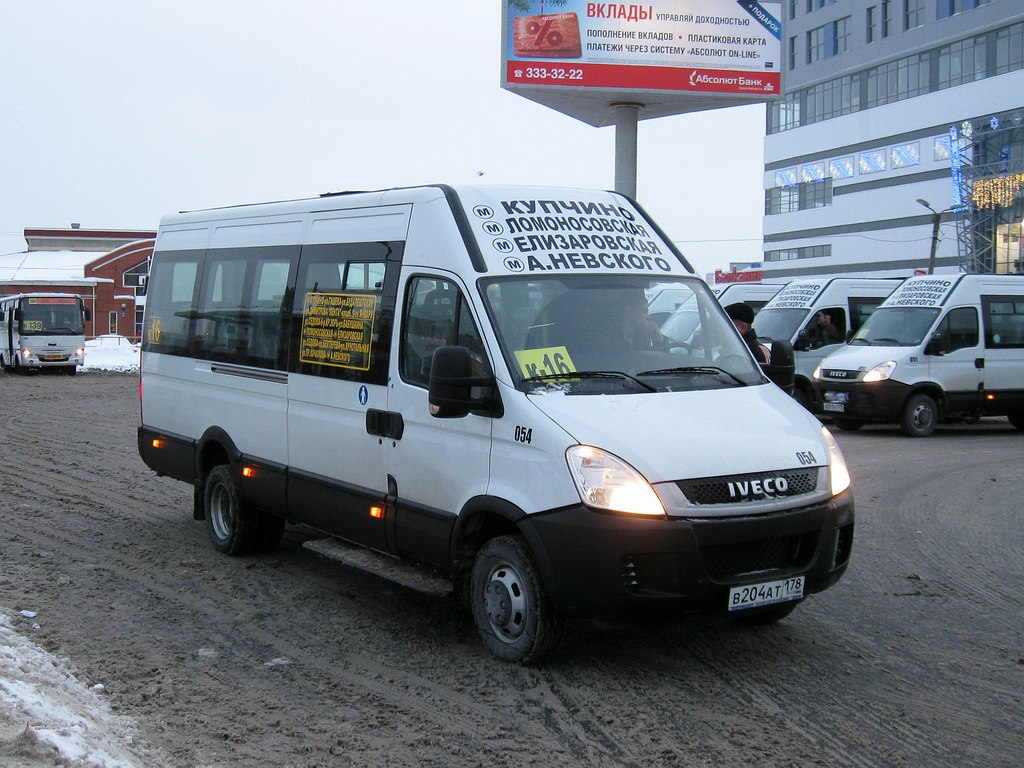 Санкт-Петербург, Нижегородец-2227UT (IVECO Daily) № 054