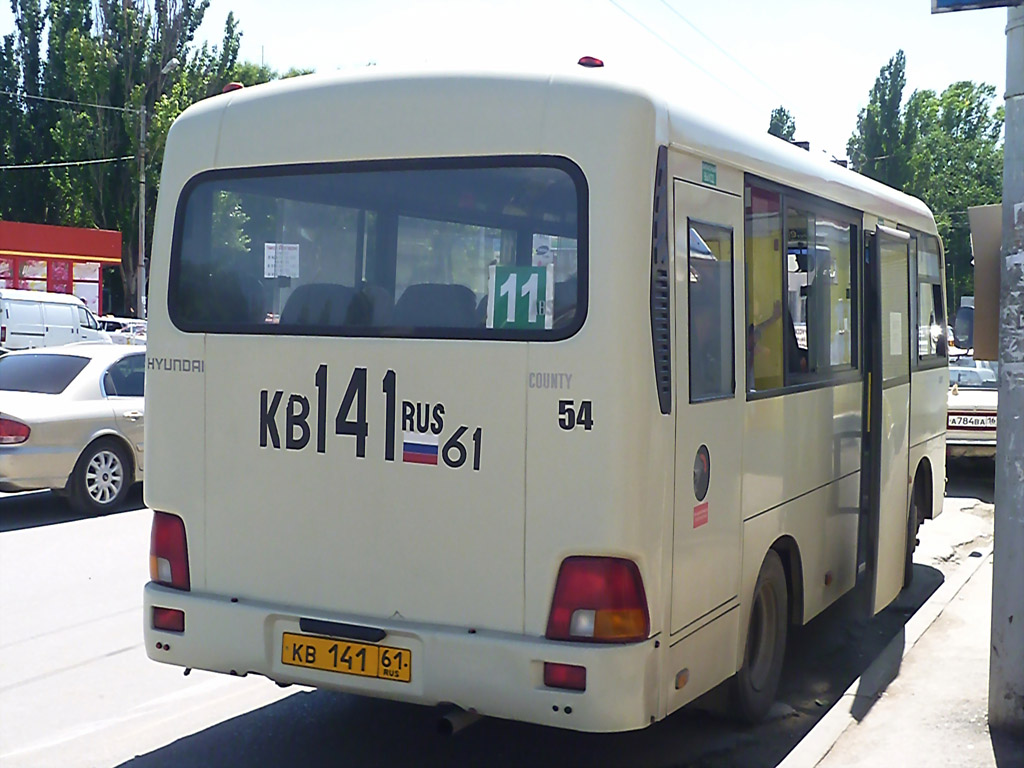 Ростовская область, Hyundai County SWB C08 (РЗГА) № 54