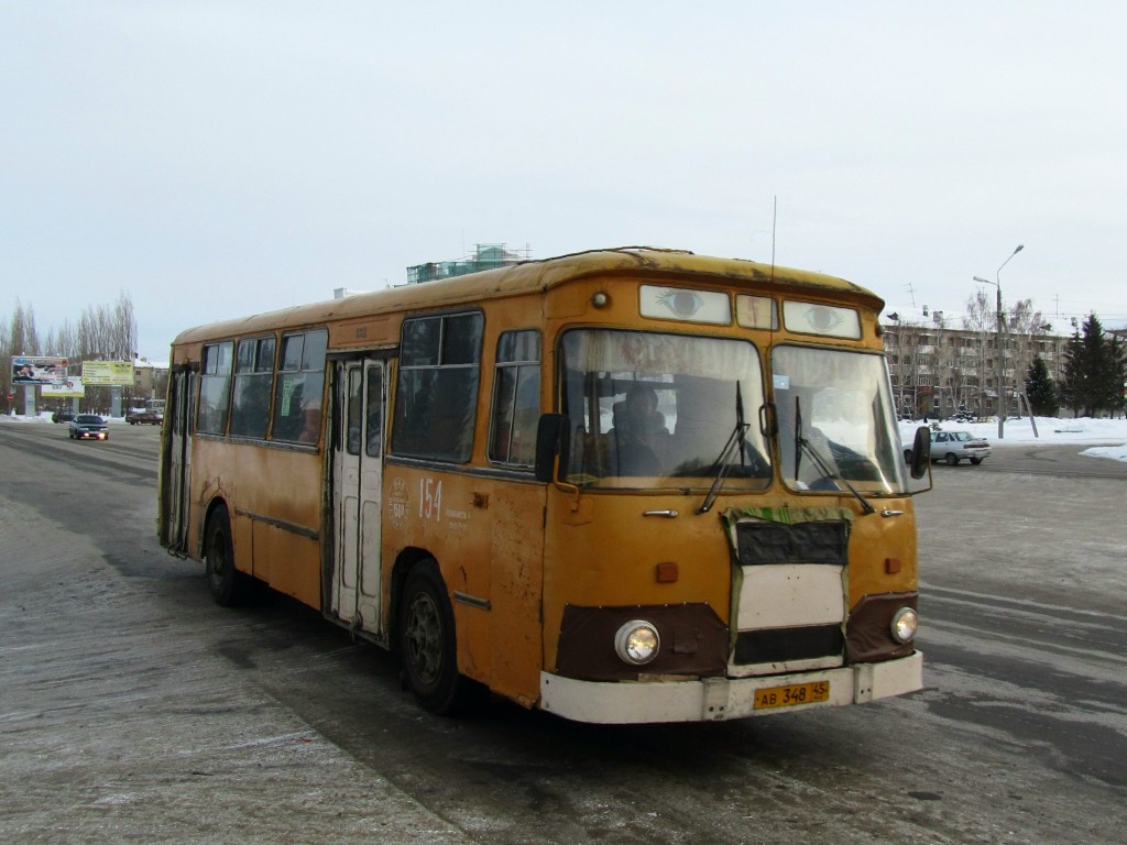 Курганская область, ЛиАЗ-677М № 154