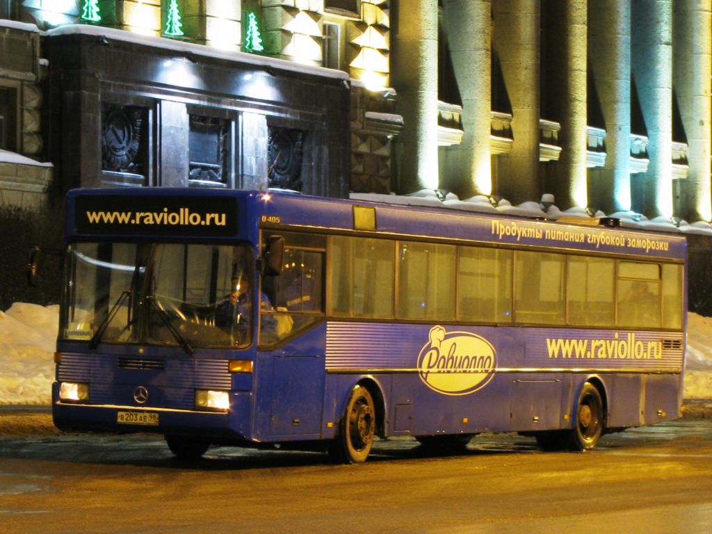 Санкт-Петербург, Mercedes-Benz O405 № В 203 АЕ 98