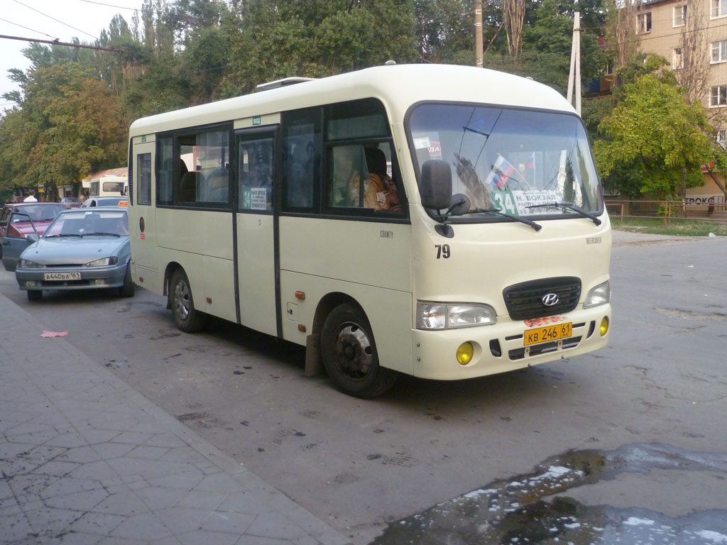 Ростовская область, Hyundai County SWB C08 (РЗГА) № 79