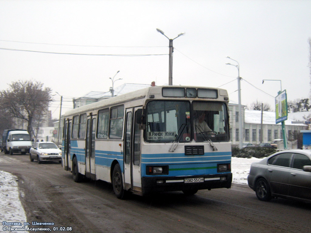 Полтавская область, ЛАЗ-52523А № 082-55 СН