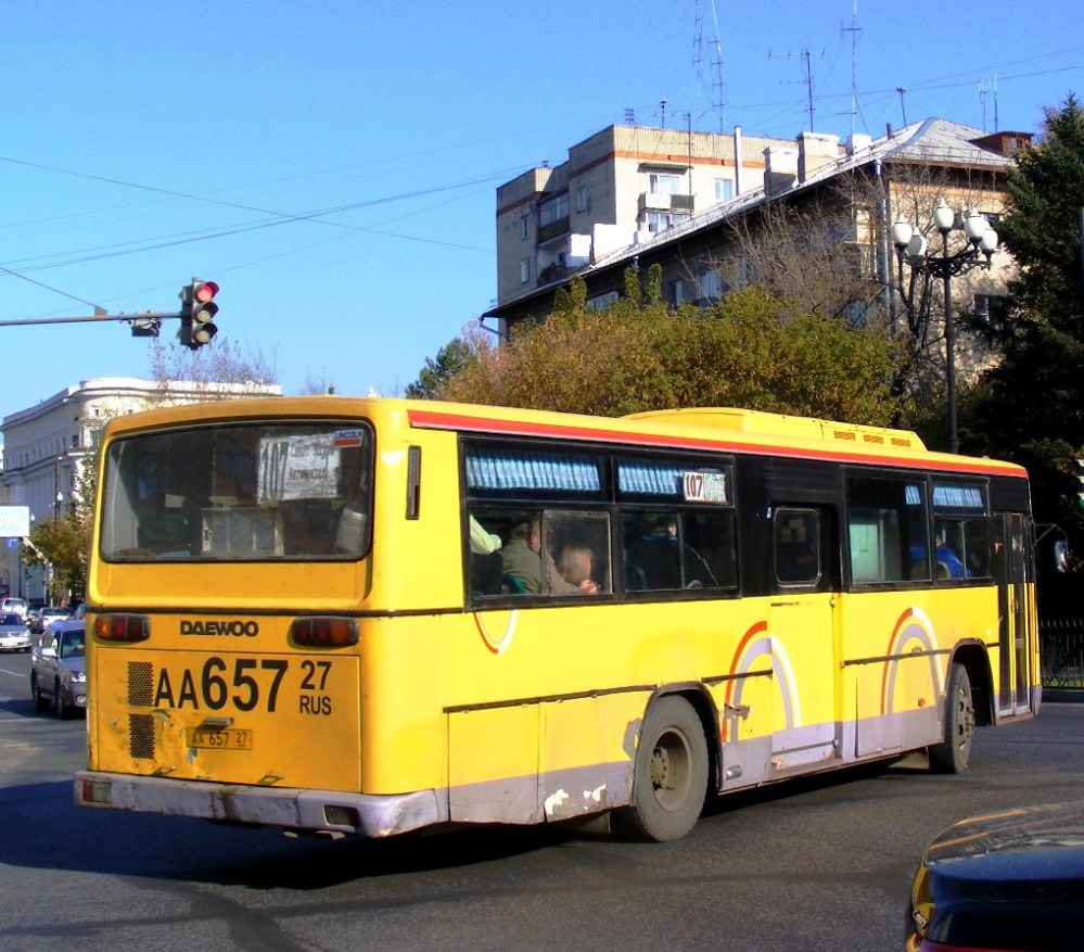 Хабаровский край, Daewoo BS106 Royal City (Busan) № АА 657 27