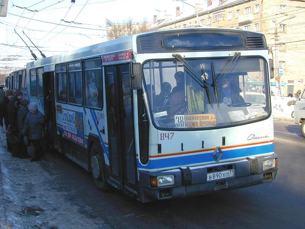 Тульская область, Renault PR100.2 № 847