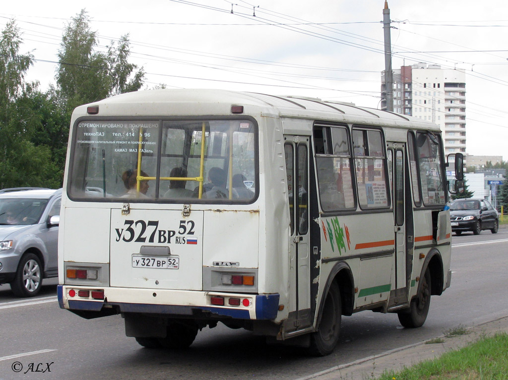 Нижегородская область, ПАЗ-32054 № У 327 ВР 52