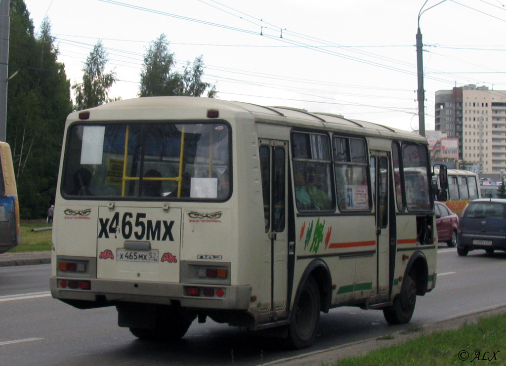 Nizhegorodskaya region, PAZ-32054 Nr. Х 465 МХ 52