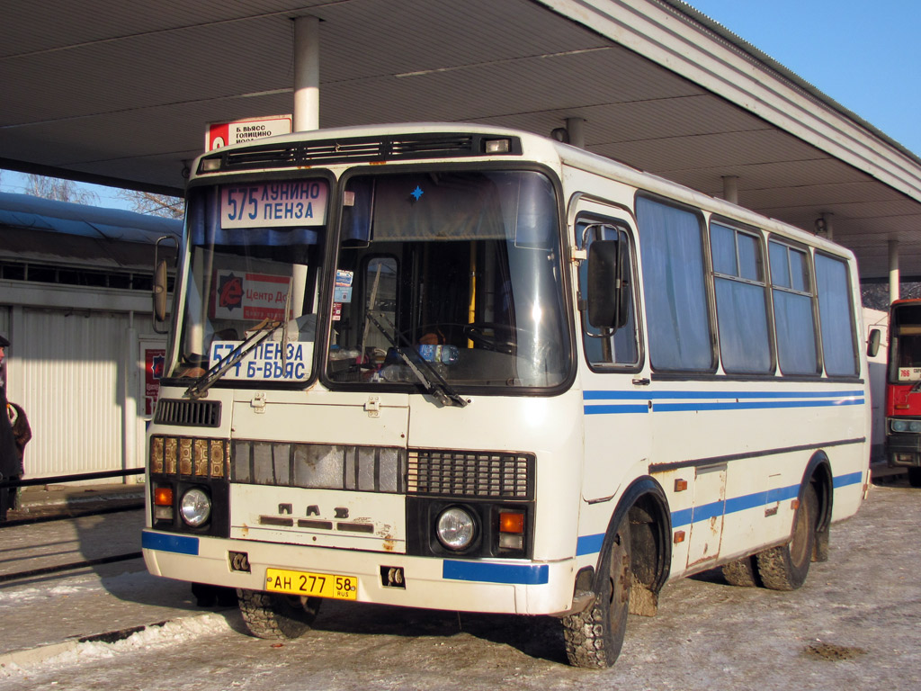 Пензенская область, ПАЗ-32054 № АН 277 58