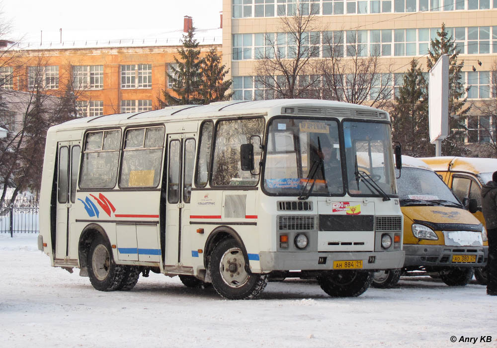 Чувашия, ПАЗ-32054 № 2296