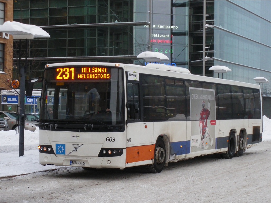 Финляндия, Volvo 8700BLE № 603