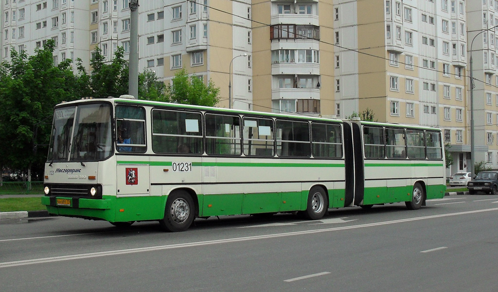 Москва, Ikarus 280.33M № 01231