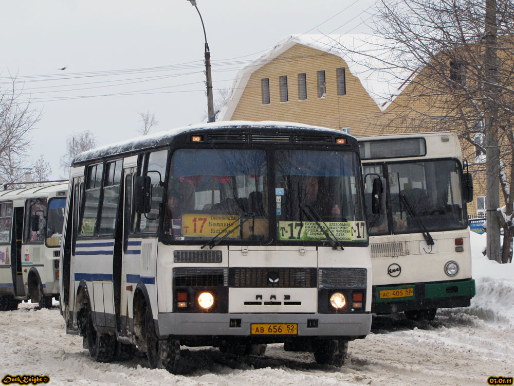 Нижегородская область, ПАЗ-32054 № АВ 656 52