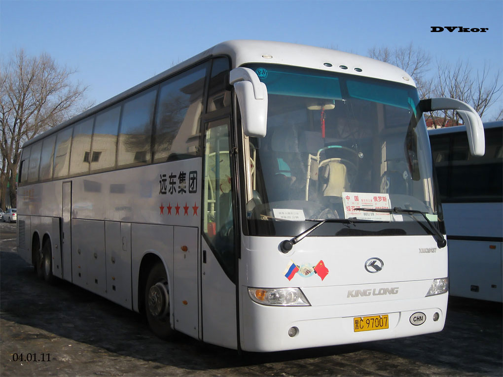 Китай, King Long XMQ6137 № 黑C 97007