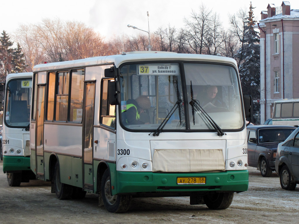 Пензенская область, ПАЗ-320402-03 № 3300