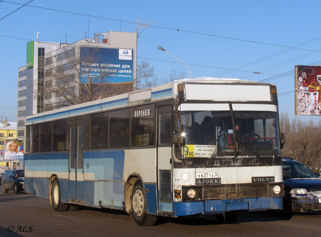 Воронежская область, Ajokki 8000 № Х 637 ТА 36