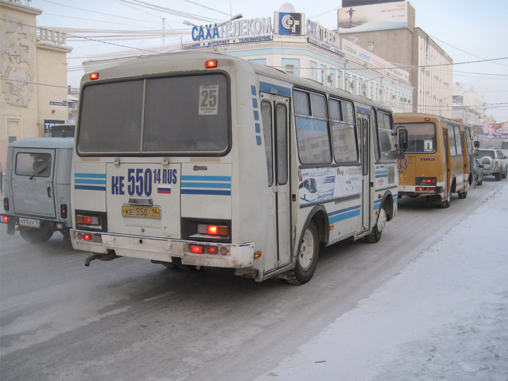 Саха (Якутия), ПАЗ-32054 № КЕ 550 14