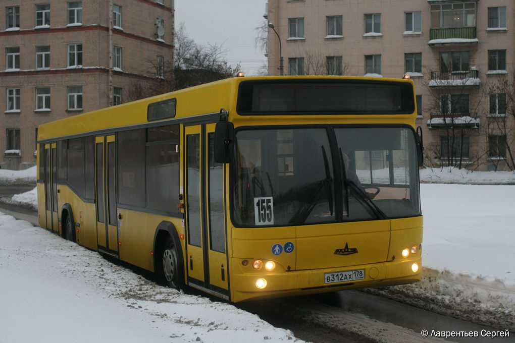 Санкт-Петербург, МАЗ-103.465 № В 312 АХ 178