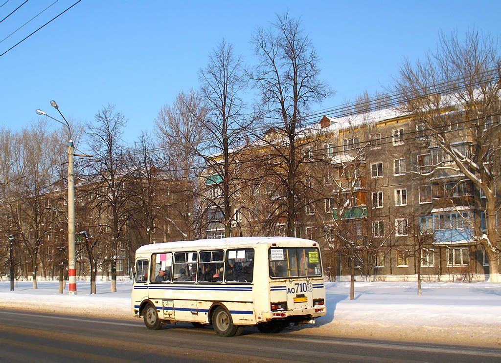 Нижегородская область, ПАЗ-32054 № АО 710 52