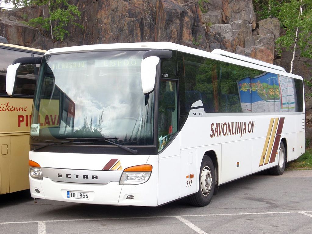 Финляндия, Setra S415GT № 777