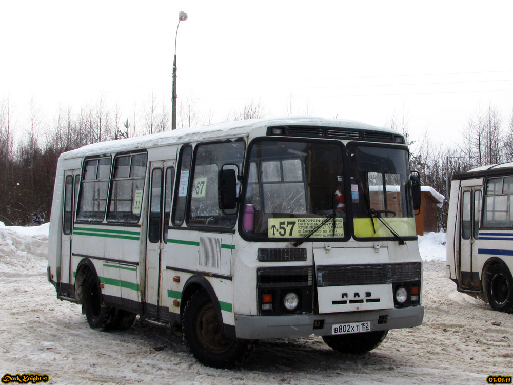 Нижегородская область, ПАЗ-32054 № В 802 ХТ 152