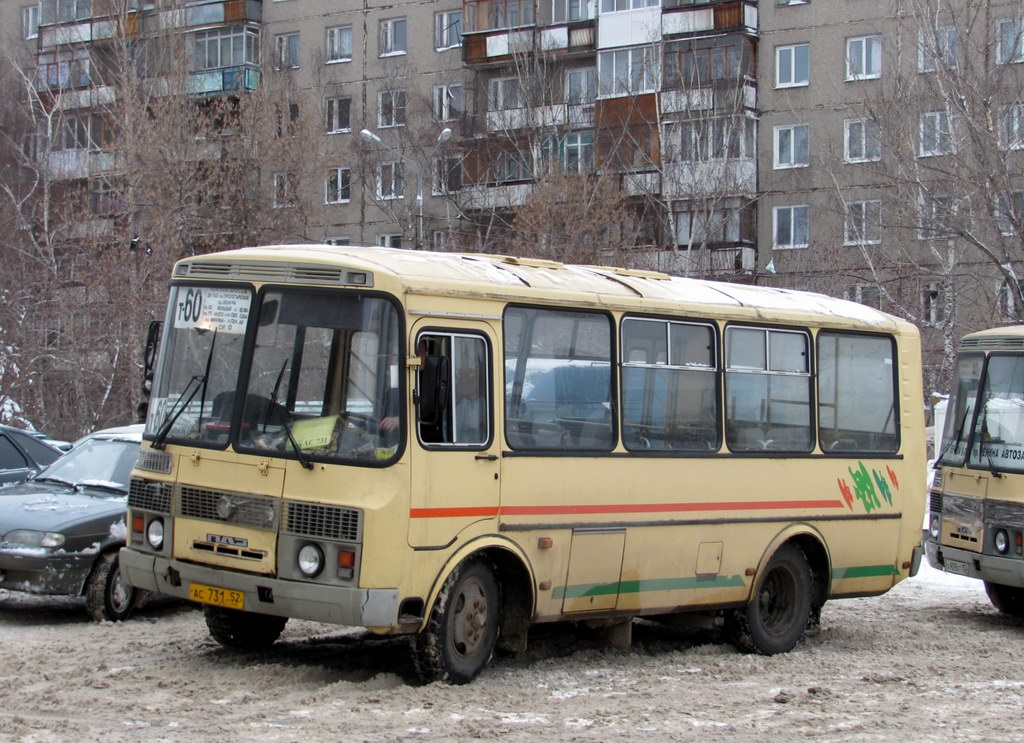 Нижегородская область, ПАЗ-32054 № АС 731 52